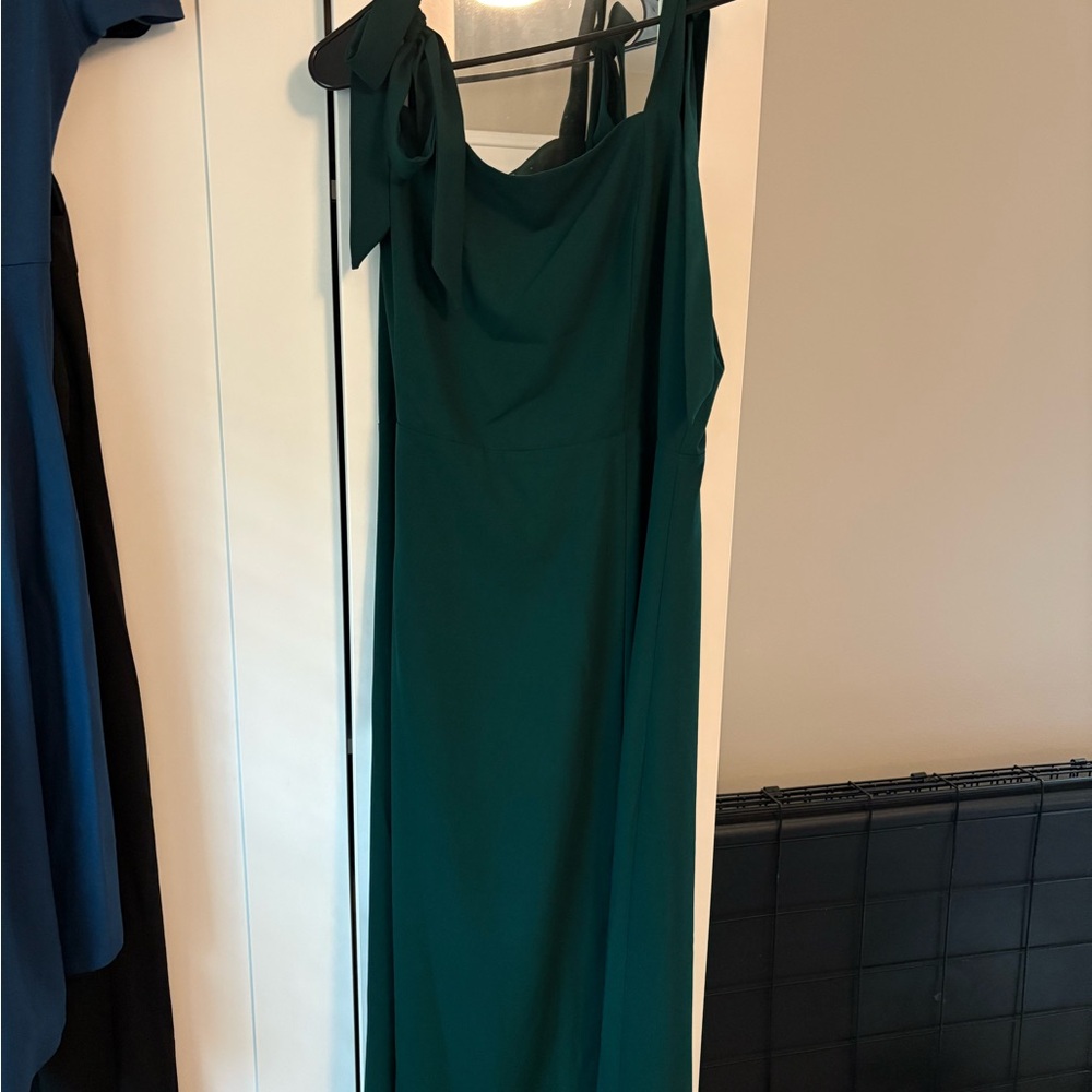 Green Petal and Pup Midi